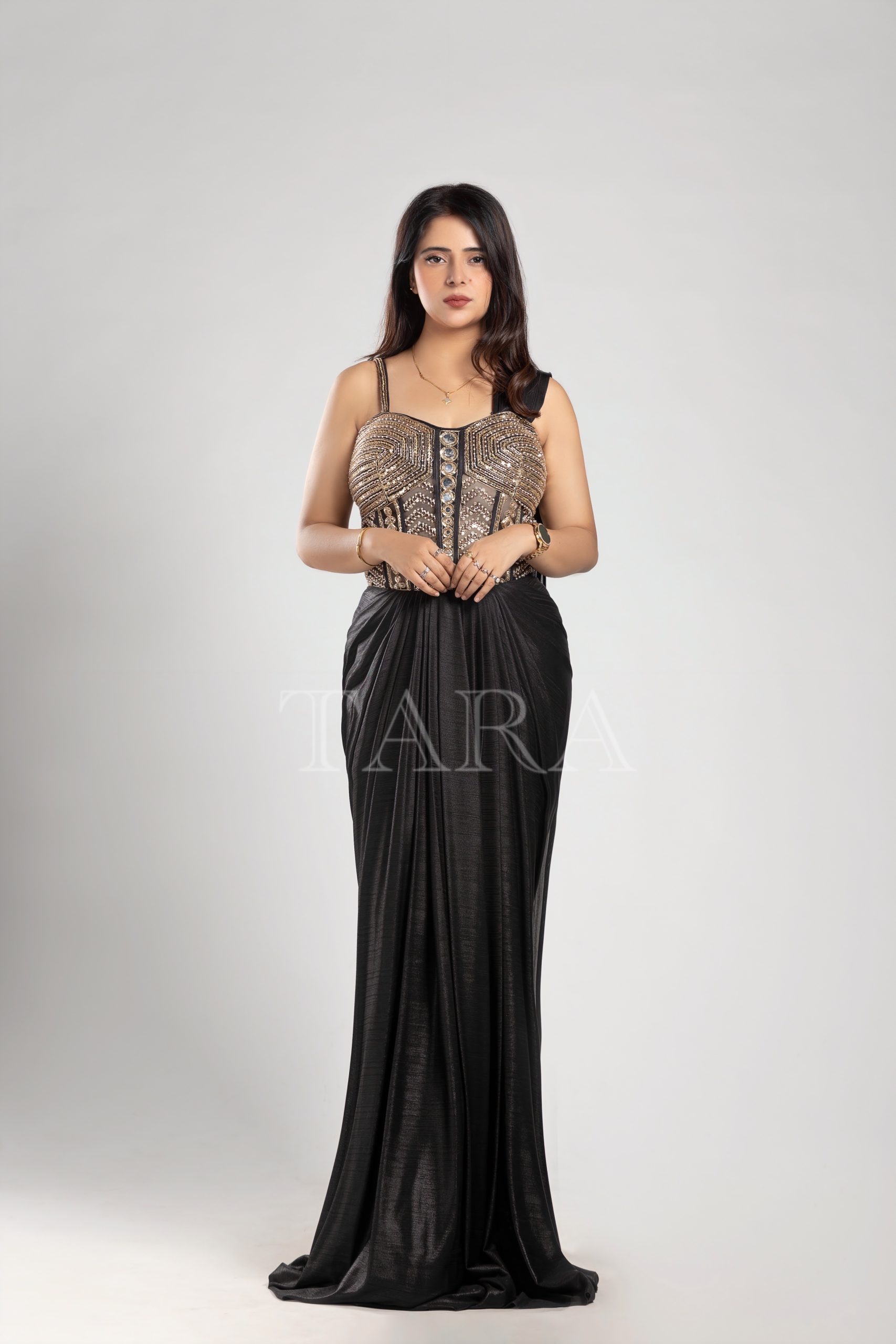 Drape Gown Saree